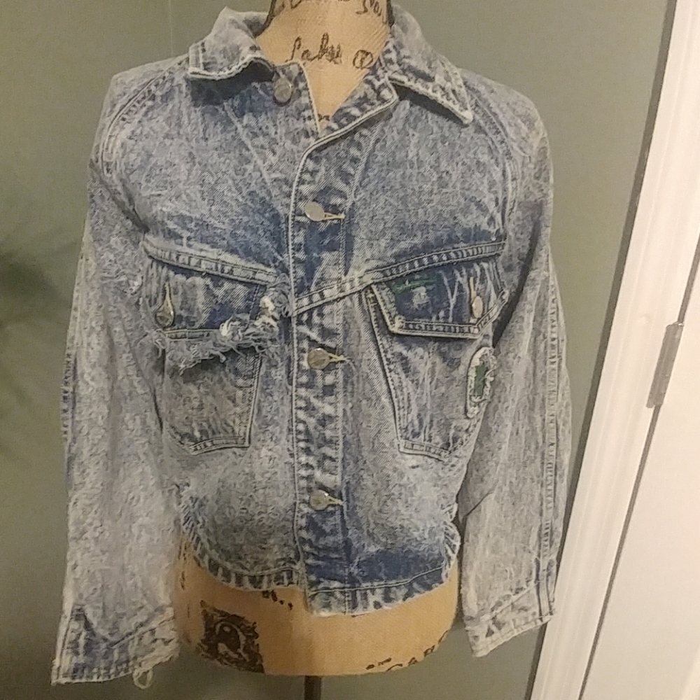 Vintage Code Blue denim jacket - Picture 2 of 6